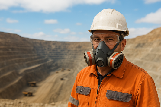 Protección respiratoria en faenas mineras: ¿Qué filtro elegir?