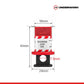 Bloqueo de Breaker Eléctrico Rojo 16 mm