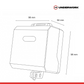 Caja de bloqueo para enchufes e interruptores Underwork en policarbonato resistente