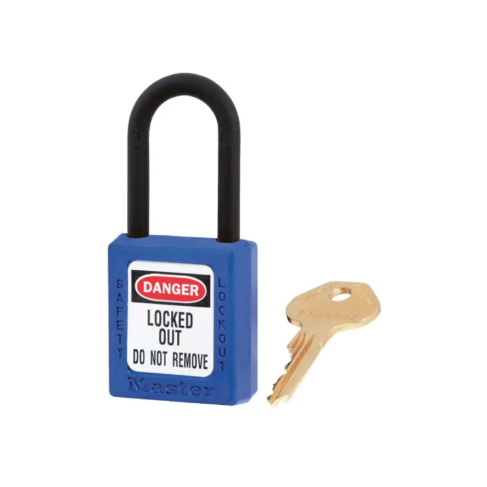 Candado Dieléctrico 406 Master Lock Azul Underwork.cl