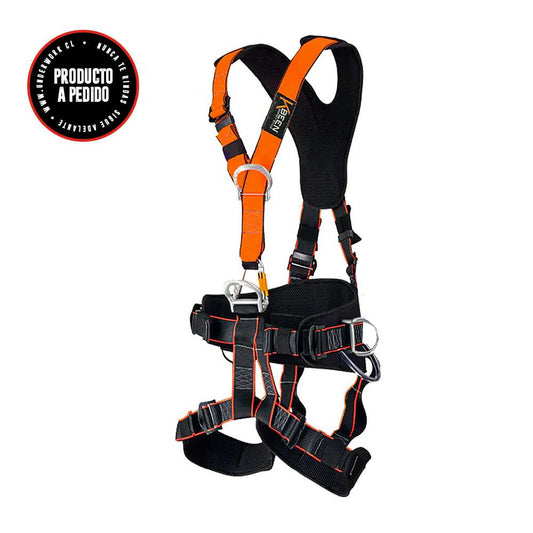 Arnes 5 Argollas con Faja Lumbar Kl-9001 Pro Kbeen