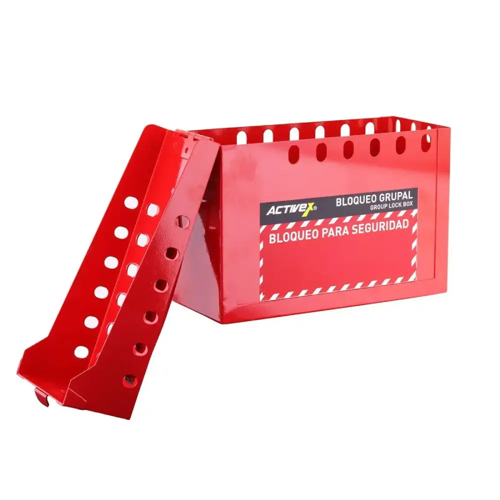 Caja de Bloqueo Activex para 16 Candados Roja Ep-8812 Underwork.cl
