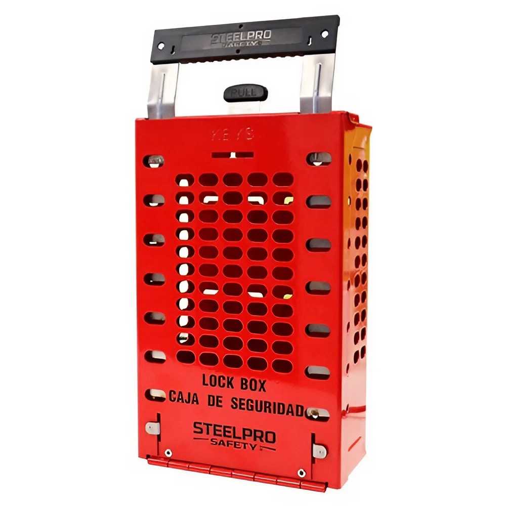 Caja de Bloqueo Smart Latch Steelpro Roja