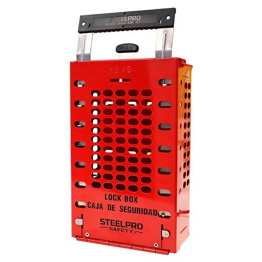 Caja de Bloqueo Smart Latch Steelpro Roja