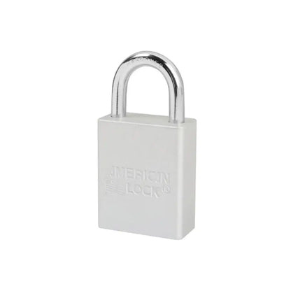 Candado American Lock 1105 gris para seguridad industrial LOTO Underwork.cl