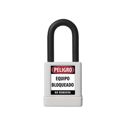 Candado Dieléctrico 74/40 Abus Blanco underwork.cl