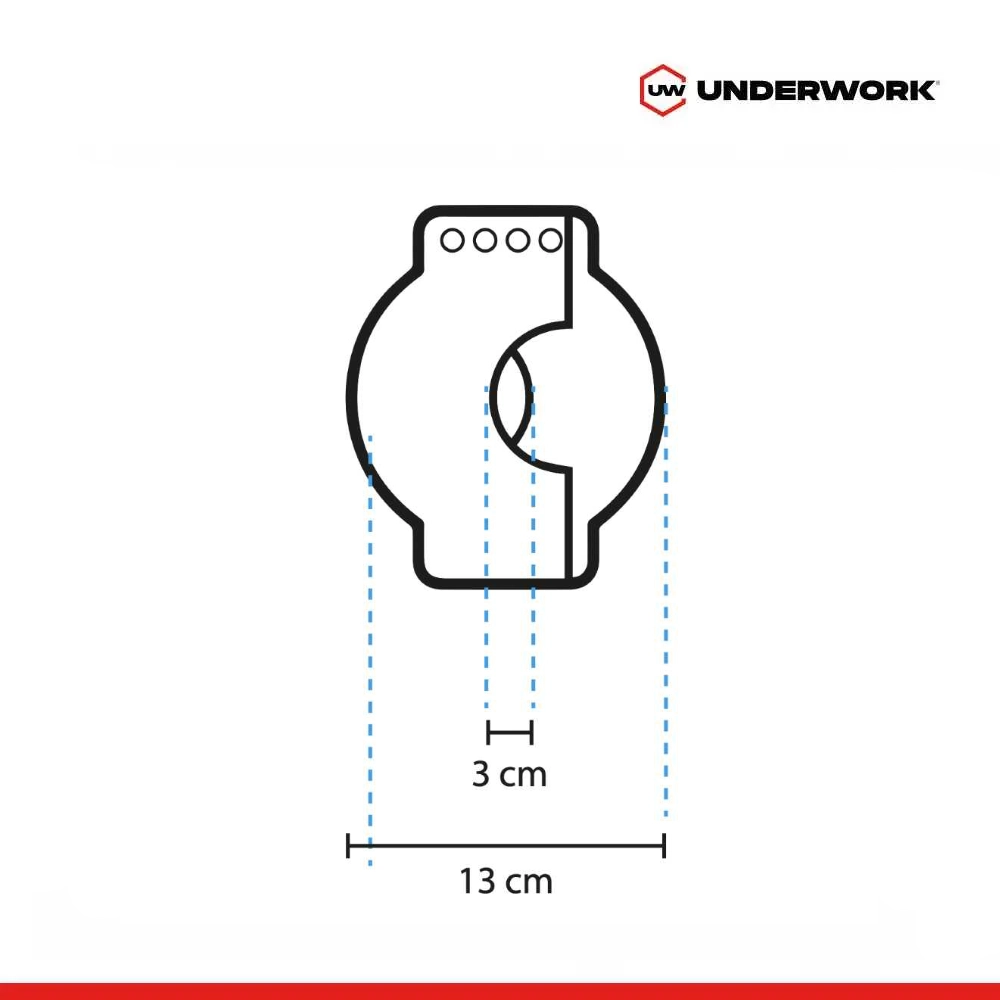 Bloqueo de válvula ajustable de 30 a 130 Underwork.cl