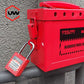 Candado Steelpro X10 Rojo