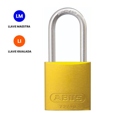 Candados Abus Aluminio 72/40
