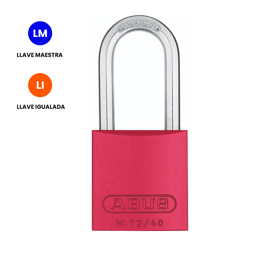 Candados Abus Aluminio 72/40