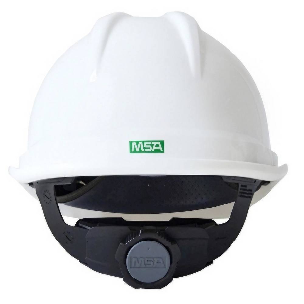 Casco Msa V-Gard Sombrero con Slot, One Touch con Portalámpara Casco Msa V-Gard Sombrero con Slot, One Touch con Portalámpara