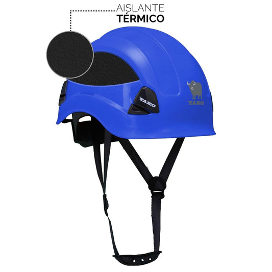 Casco Yako Steelpro Azul