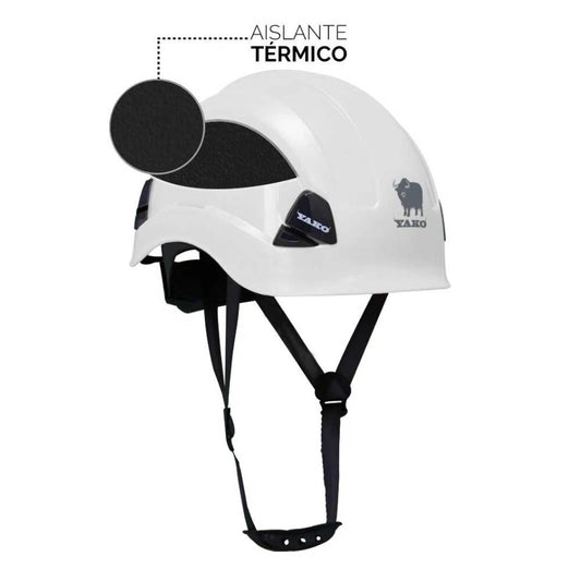 Casco Yako Steelpro Blanco