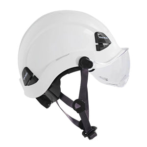 Casco Yako Steelpro Blanco con Visera Underwork.cl