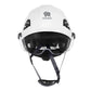 Casco Yako Steelpro Blanco con Visera Underwork.cl