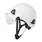 Casco Yako Steelpro Blanco con Visera Underwork.cl