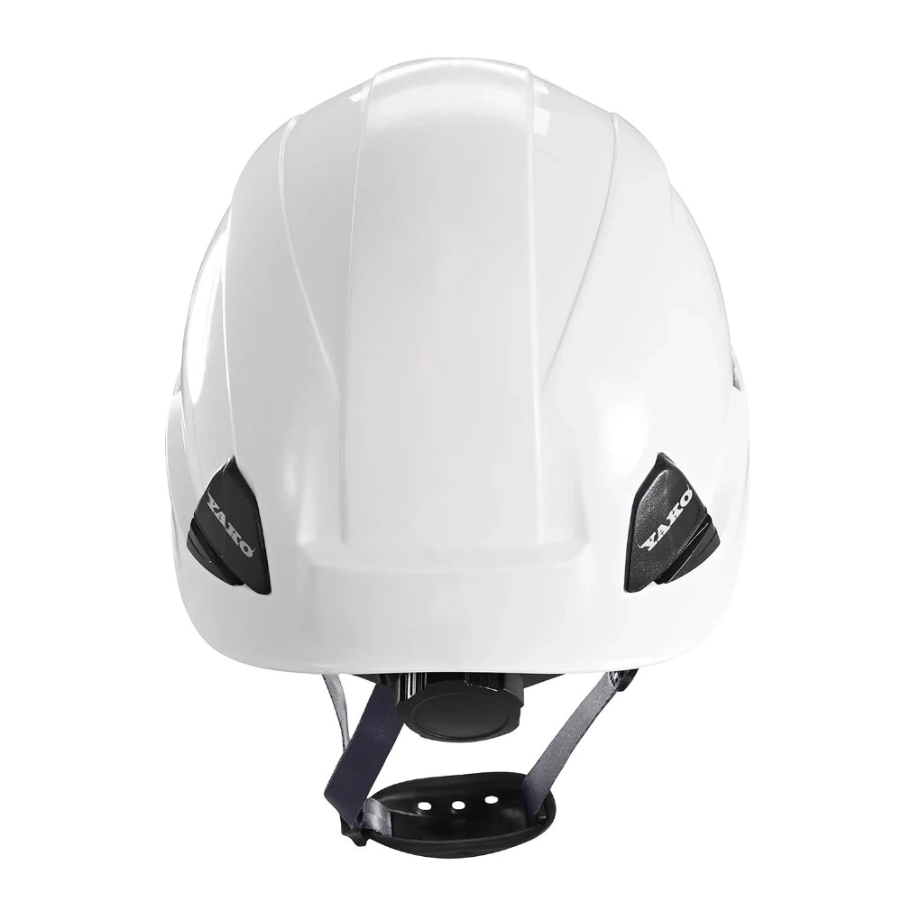 Casco Yako Steelpro Blanco con Visera Underwork.cl