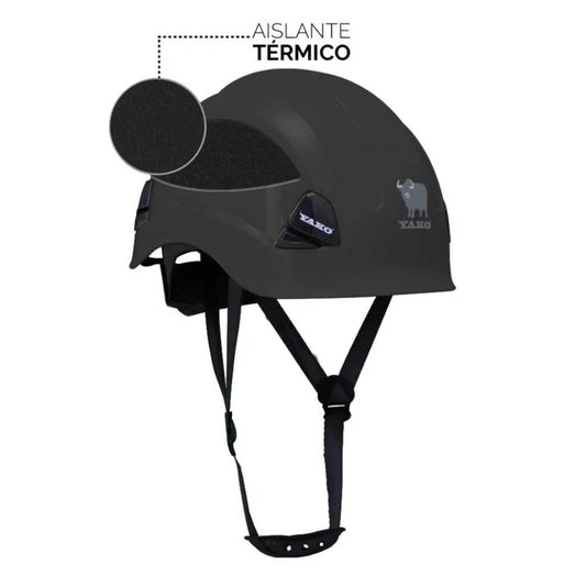 Casco Yako Steelpro Negro