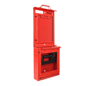 Estación de bloqueo Master Lock S3500 para 12 candados LOTO Underwork.cl