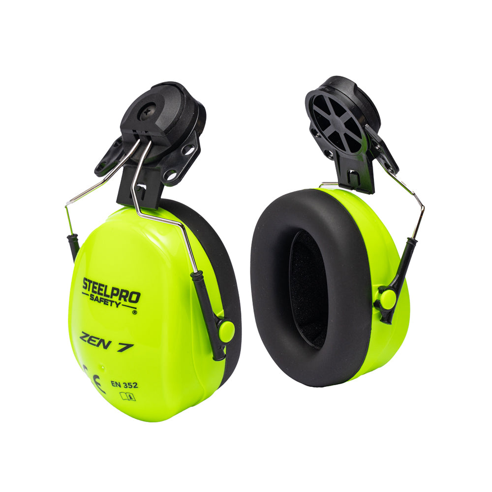 Fono Steelpro Zen 7 para Casco Verde Fluor SNR 29dB