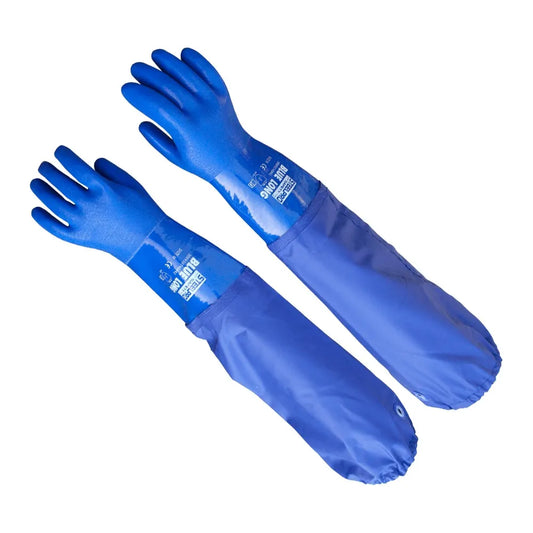 Guante Blue Long Cuff Steelpro